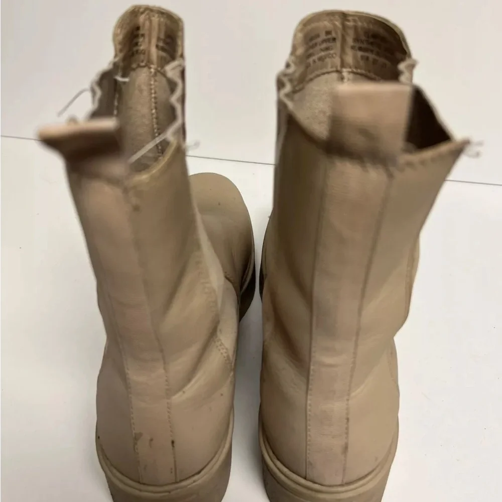 Steve Madden Womens Clarisa Boot Sand Leather Size 8 M